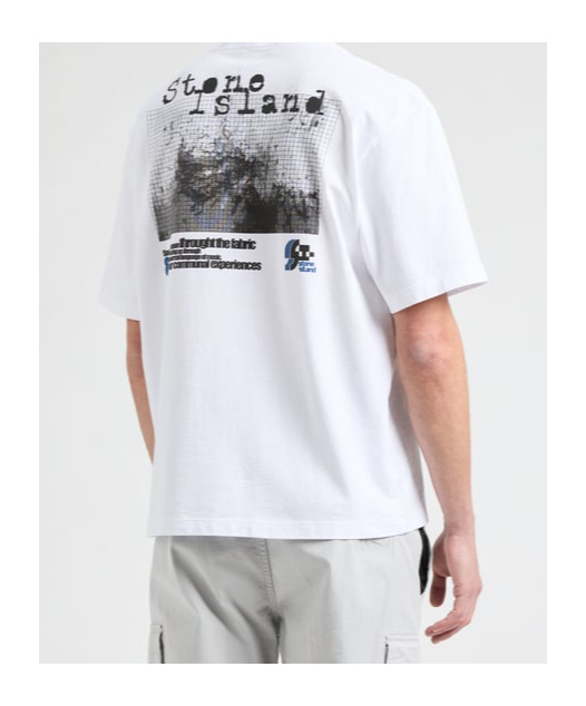 Stone Island Short-sleeved T-shirt In White