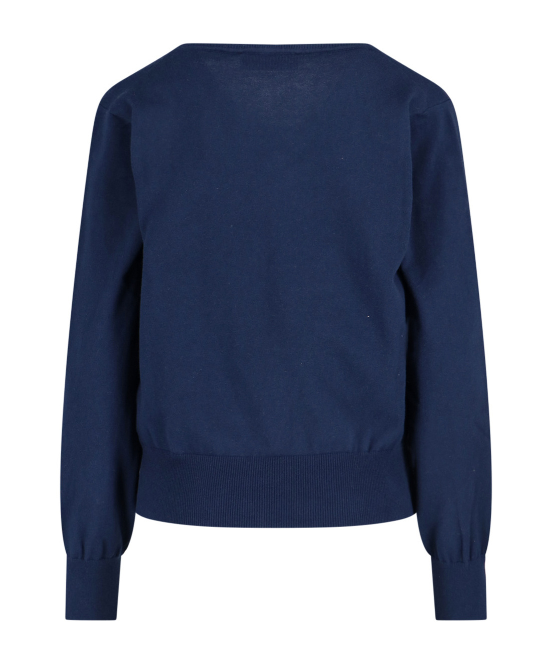 Vivienne Westwood Logo Embroidered Boat Neck Jumper In Black
