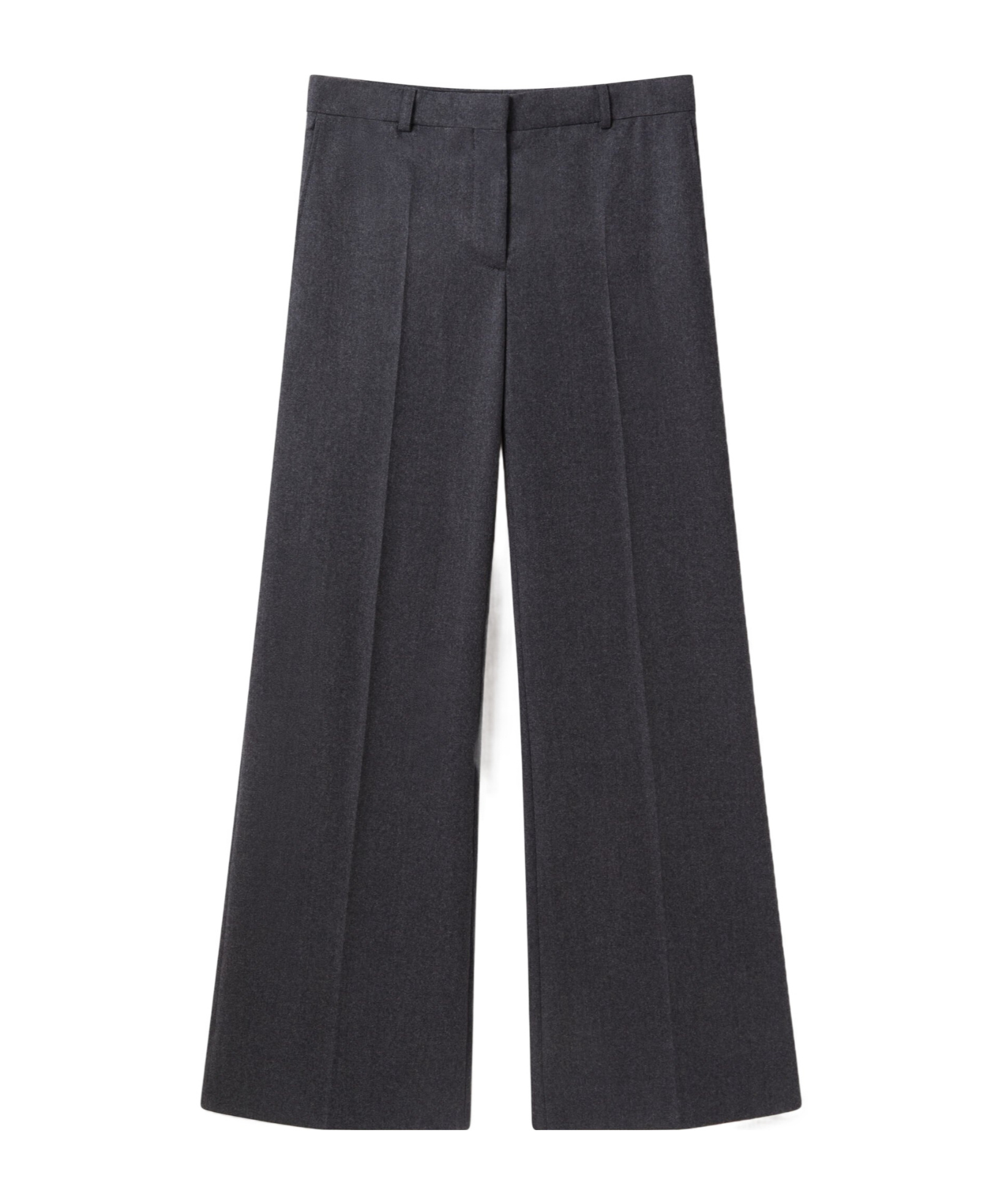 Stella Mccartney Low-rise Flared Trousers In Black