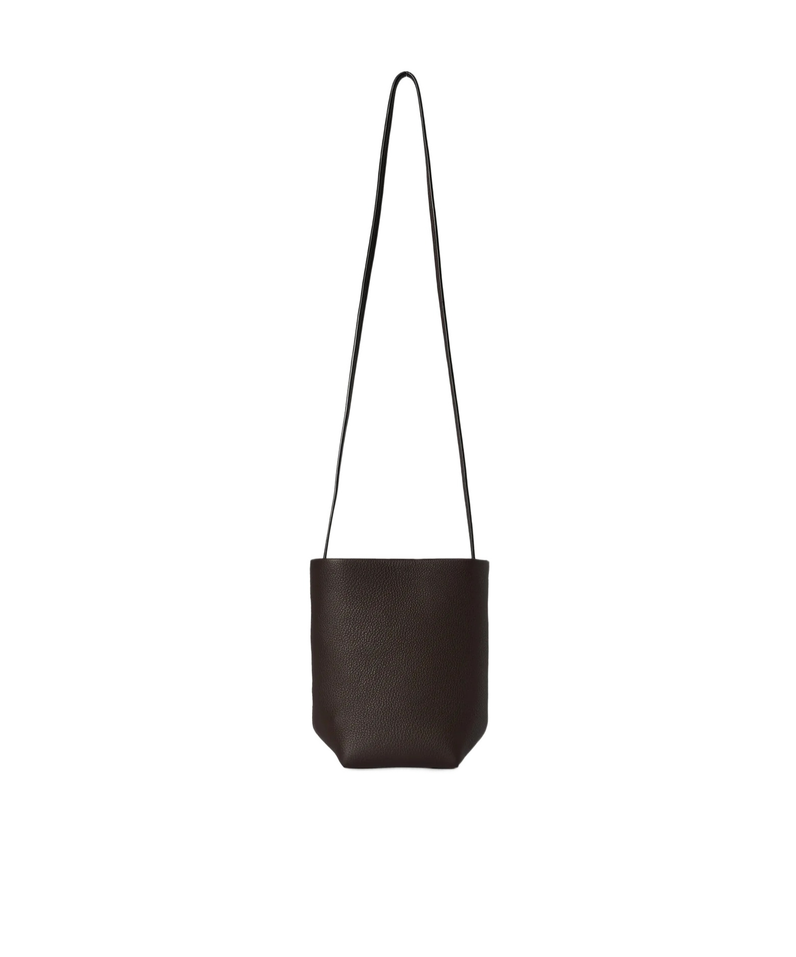The Row N/s Park Crossbody Bag Leather In Brown
