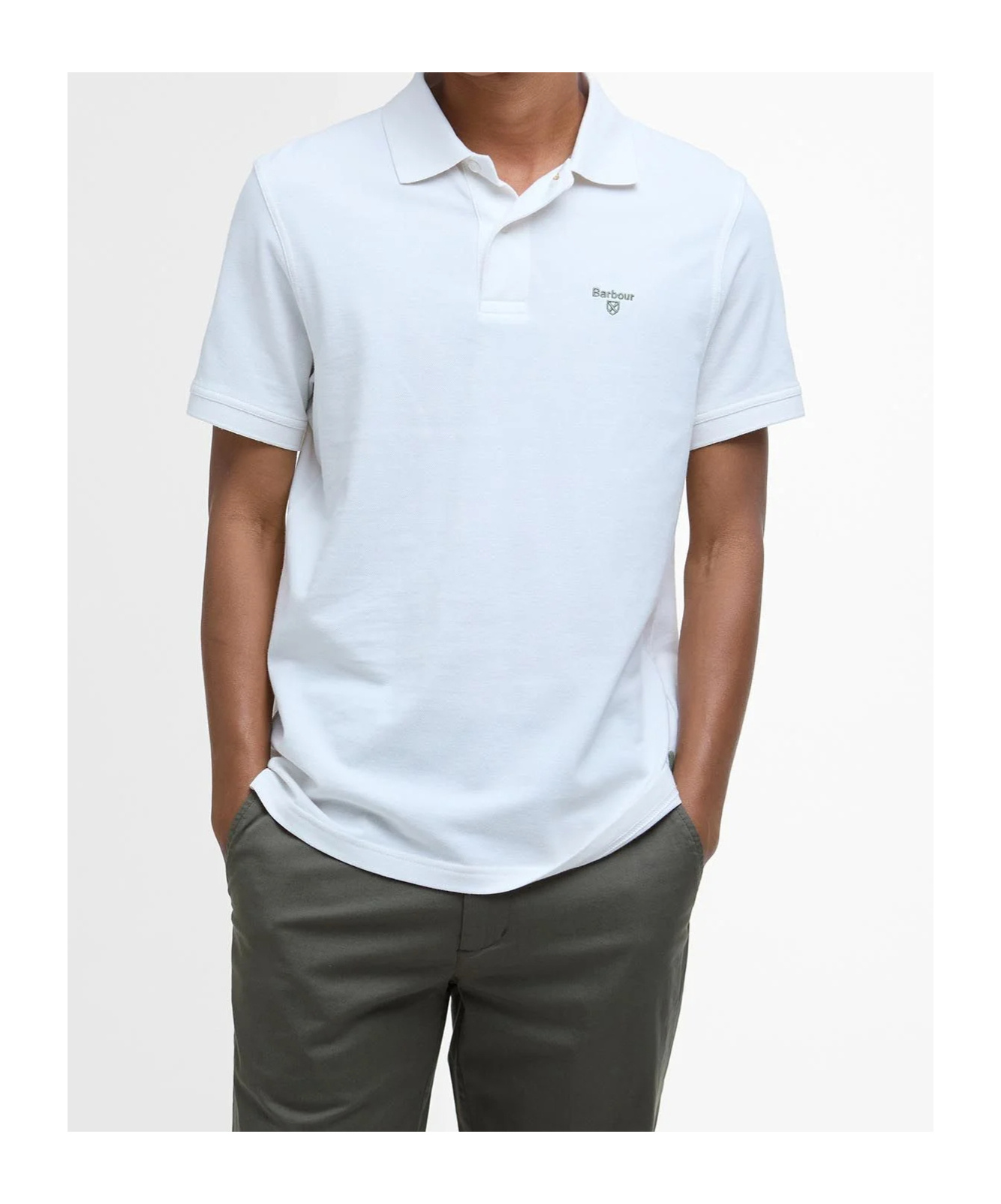Barbour Tartan Pique Polo T-shirt