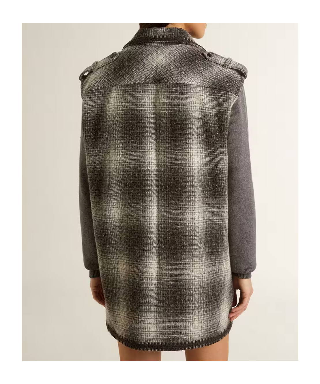 Golden Goose Wool Dress In Gray