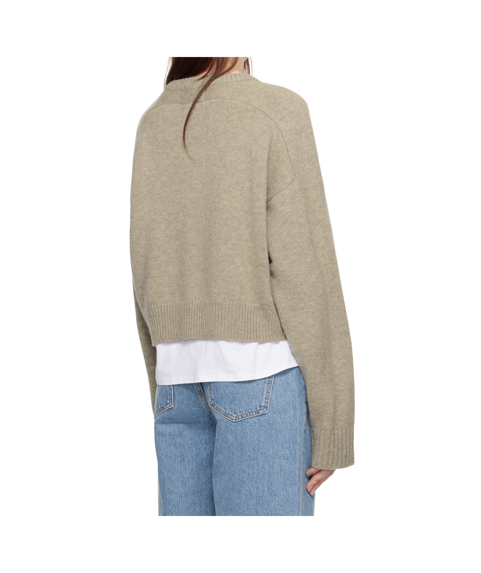 LOULOU STUDIO LONG SLEEVE SWEATER