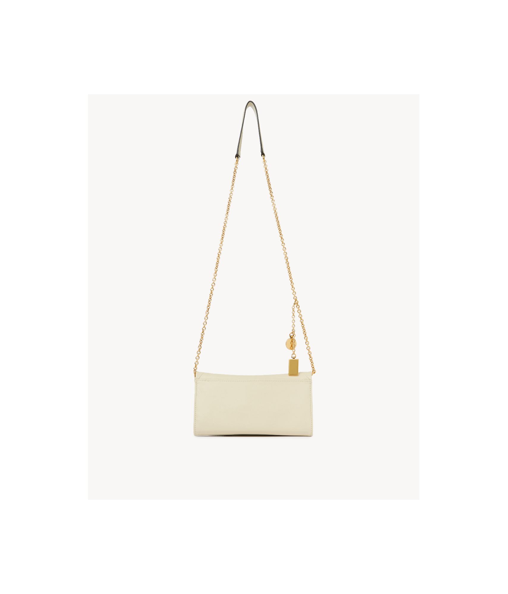 Chloé Spin Chain Wallet In Nude