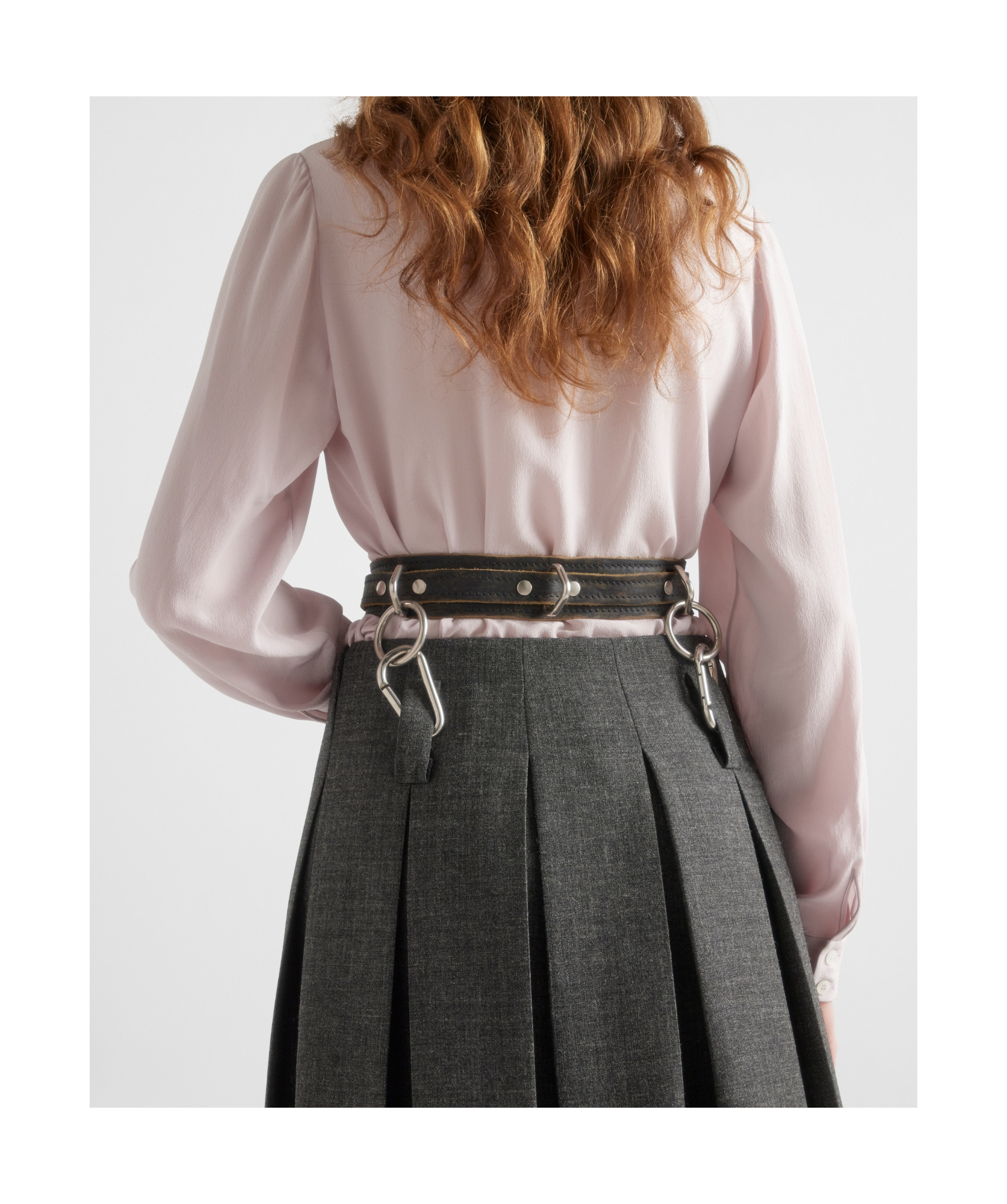 Prada Marocain Blouse - Women's - Silk In Multicolor