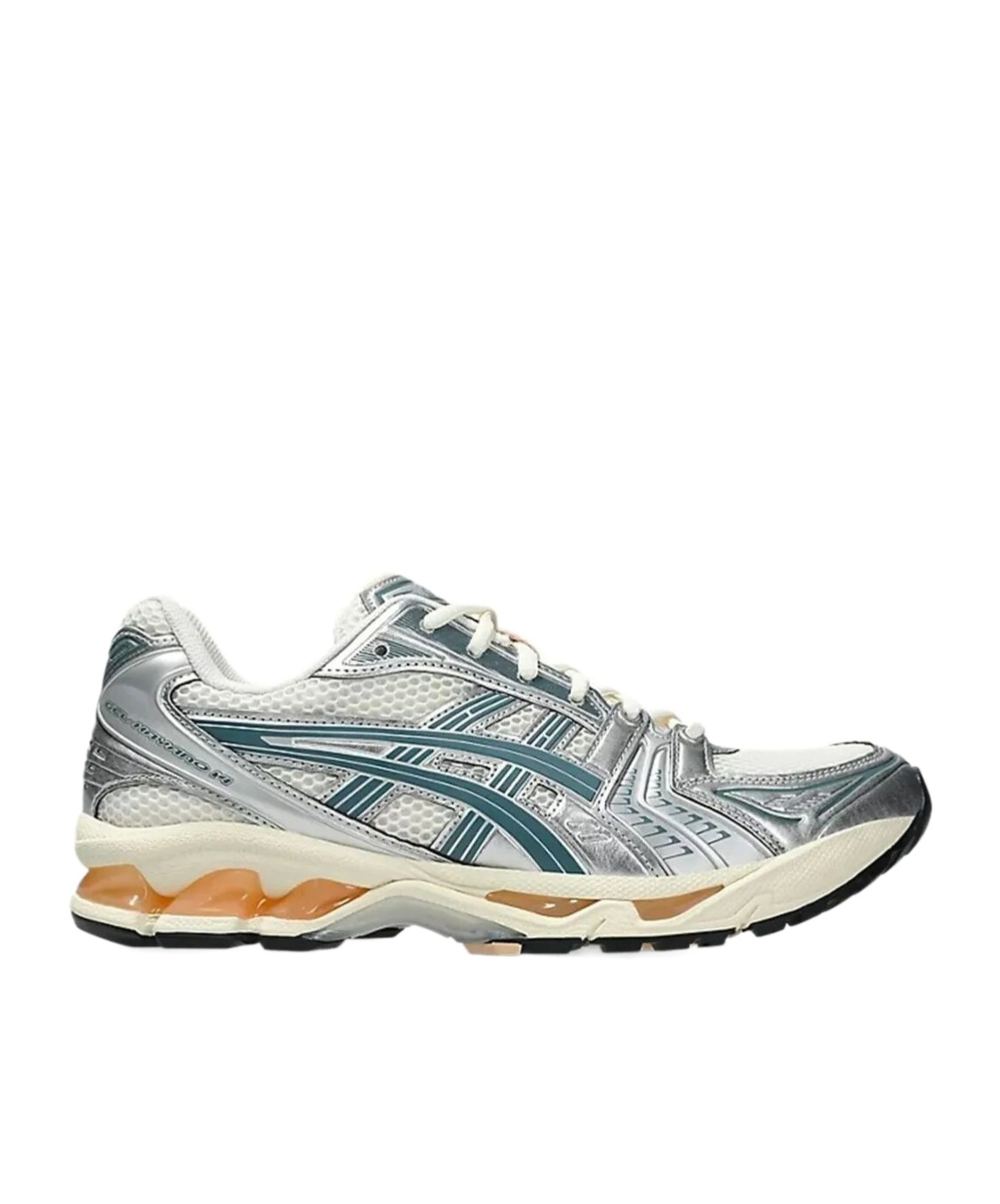 Asics Multicolor Gel-kayano 14 Sneakers In Silver