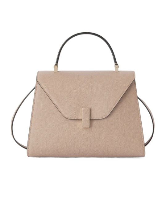 Valextra Mini Top-handle Flap Tote Bag In Brown