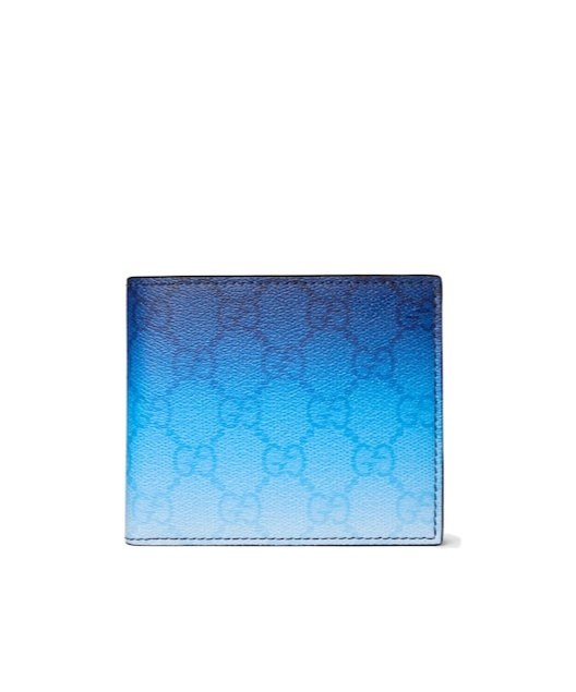 Gucci Chroma Bi-fold Wallet In Blue