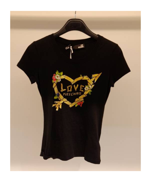 MOSCHINO PATTERN PRINTED T-SHIRT