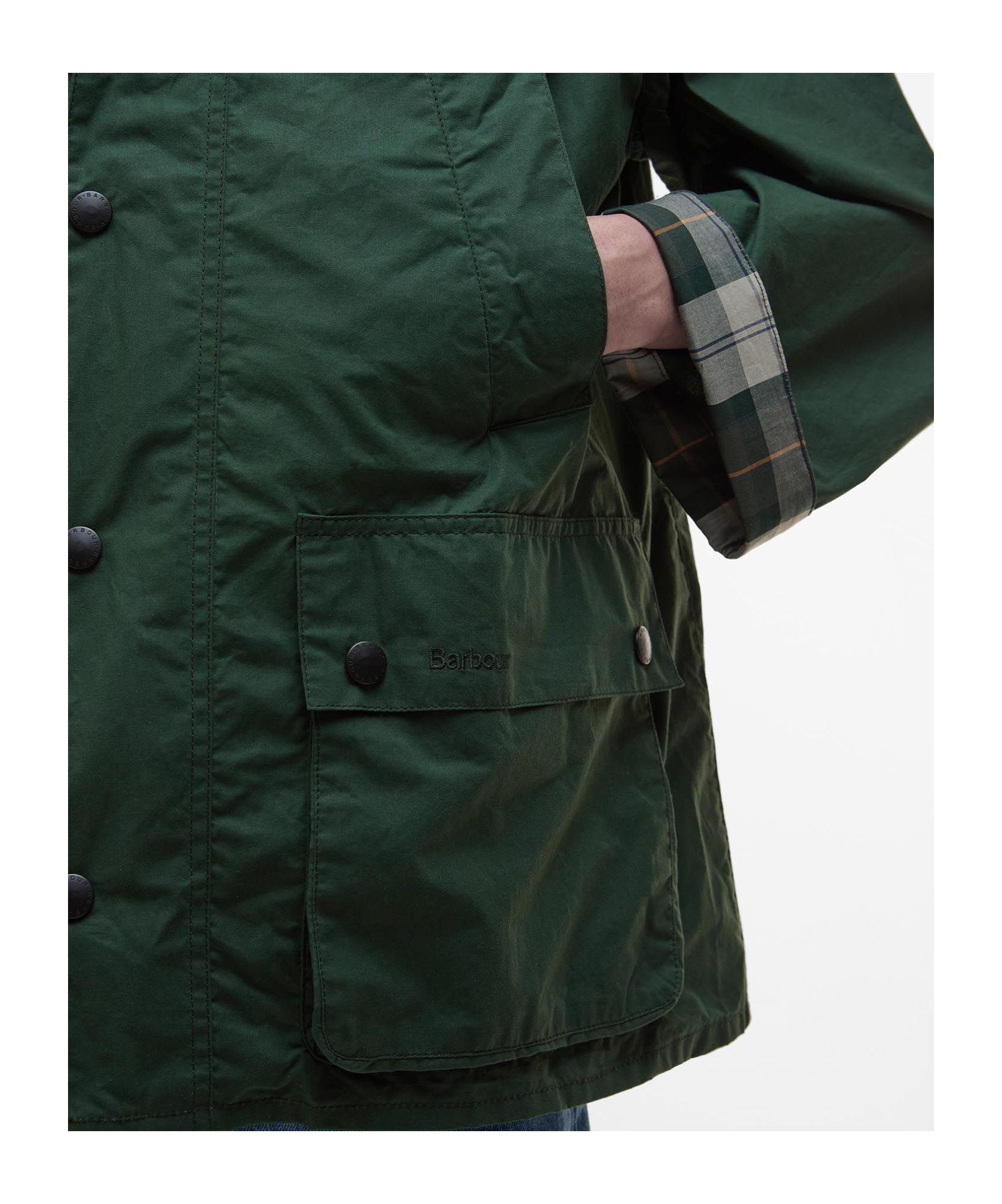 Shop Barbour Oversized Bedale Casual Jacket In Sage