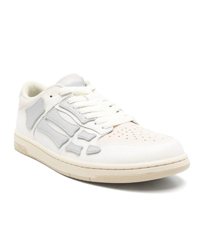 Amiri Skel Top Low Sneakers In Neutral