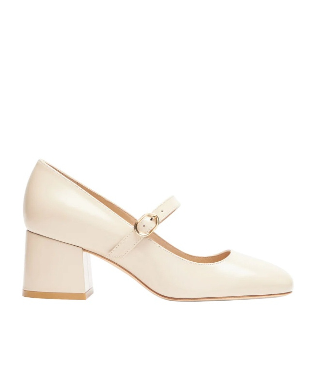 Stuart Weitzman 60mm Stuart Mj Patent Leather Heels In Nude