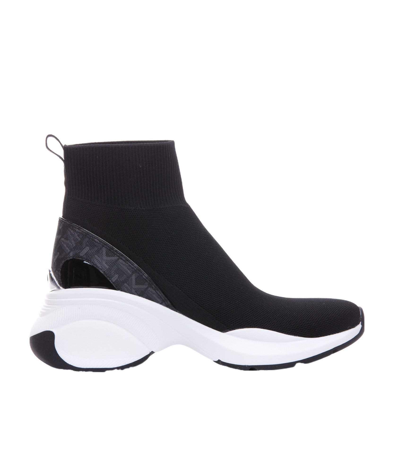 Michael Michael Kors Zumma Sock-style Sneakers In Black