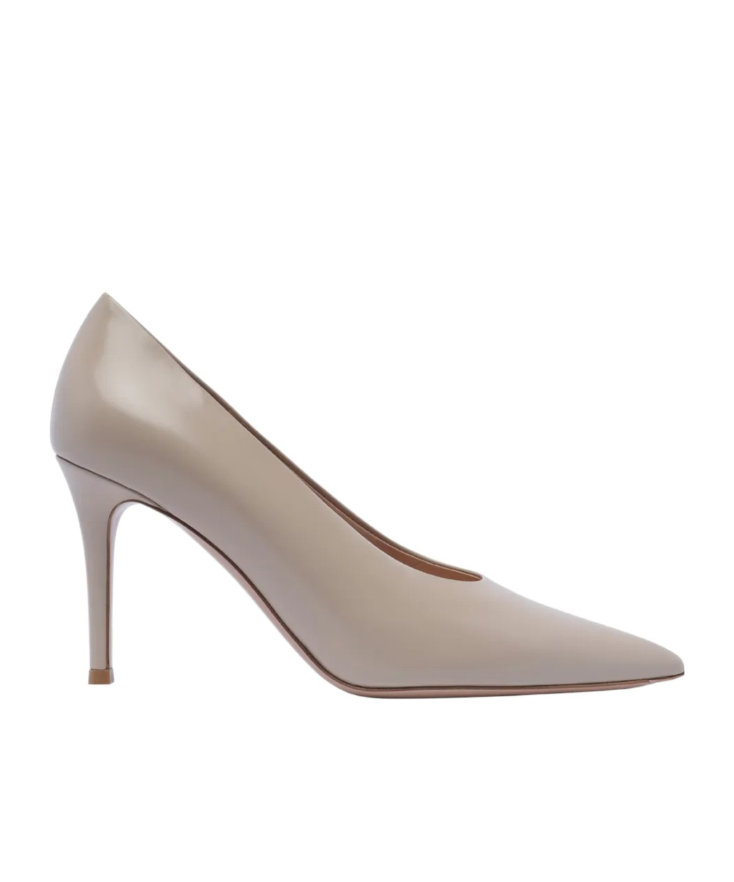Gianvito Rossi 85mm Amelia Pumps In Neutral