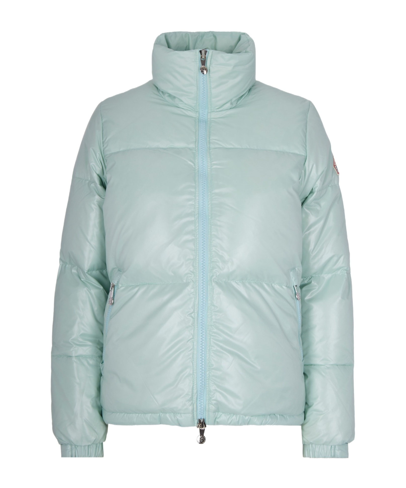 Pyrenex Long-sleeved Down Jacket In Blue