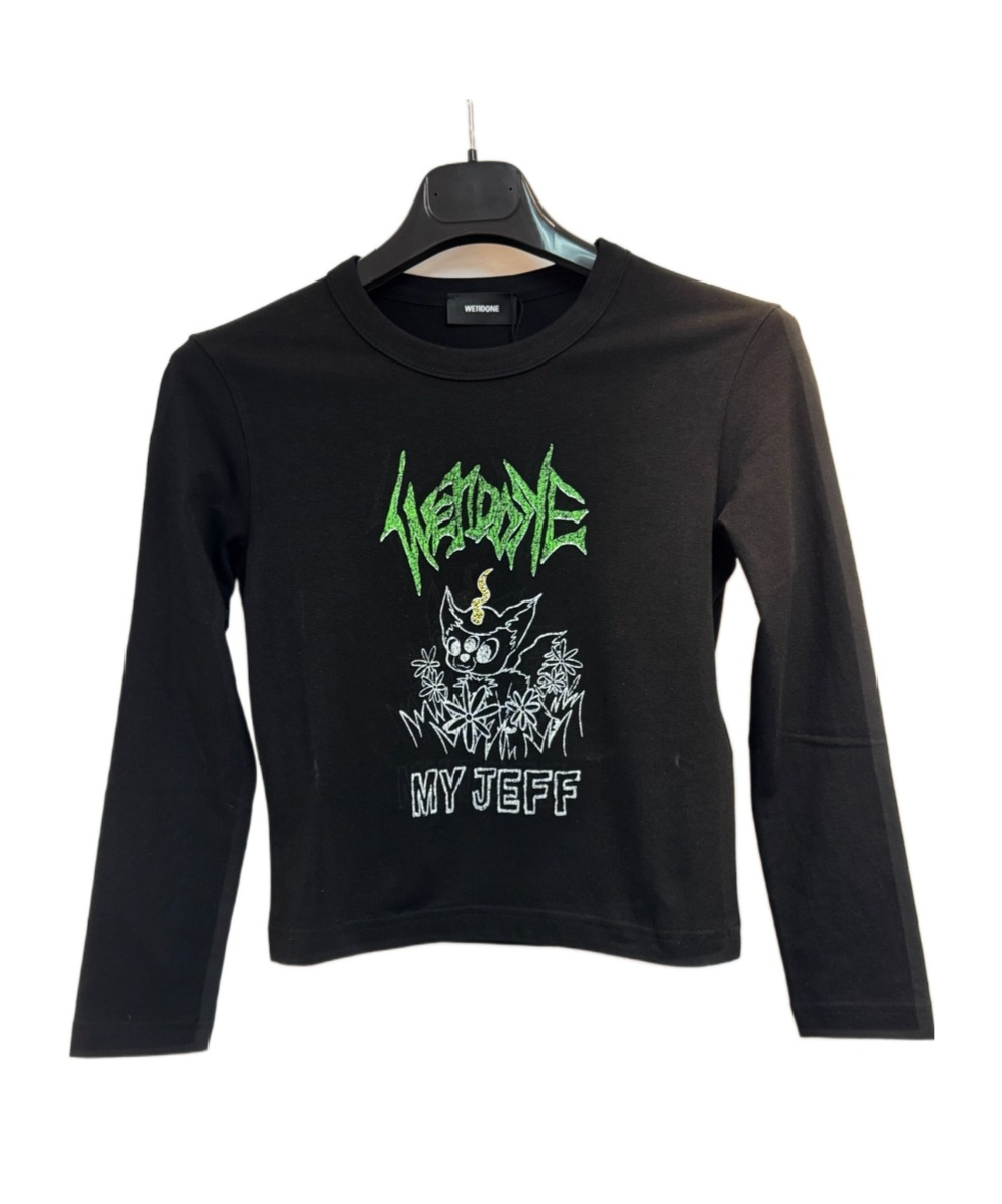 We11 Done Crewneck Sweater In Black