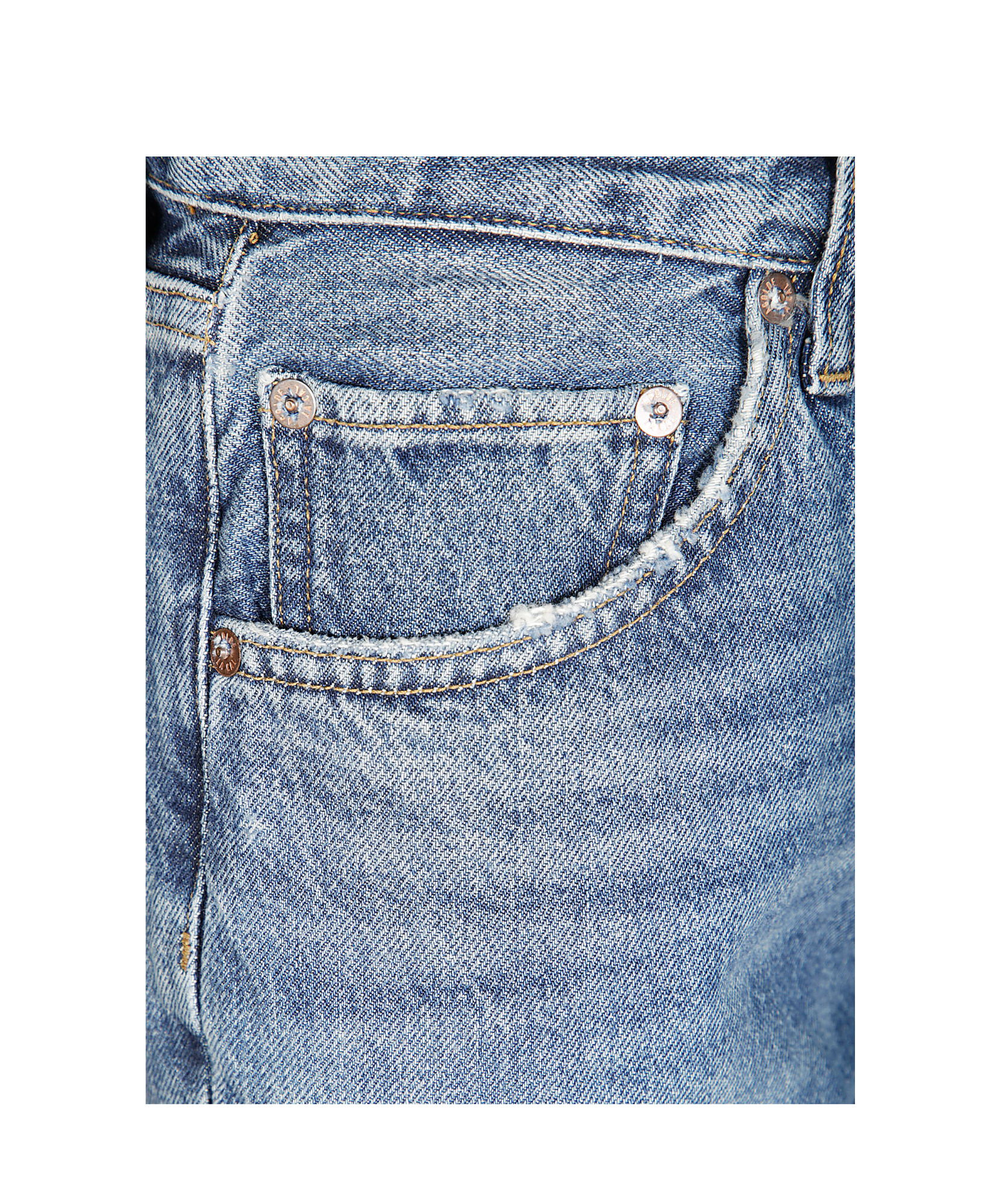 Agolde Belt-loop Jeans In Blue