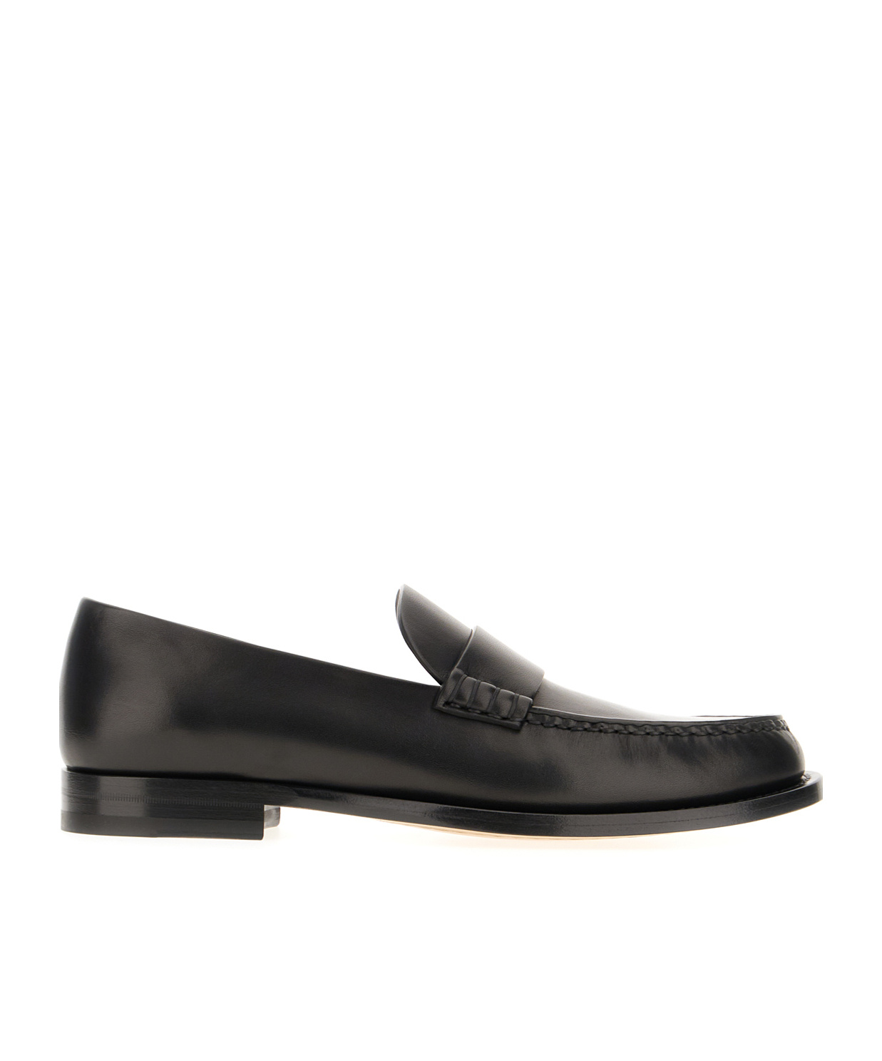 The Row Loafers In Black