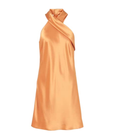 Galvan Pandora Minidress In Brown