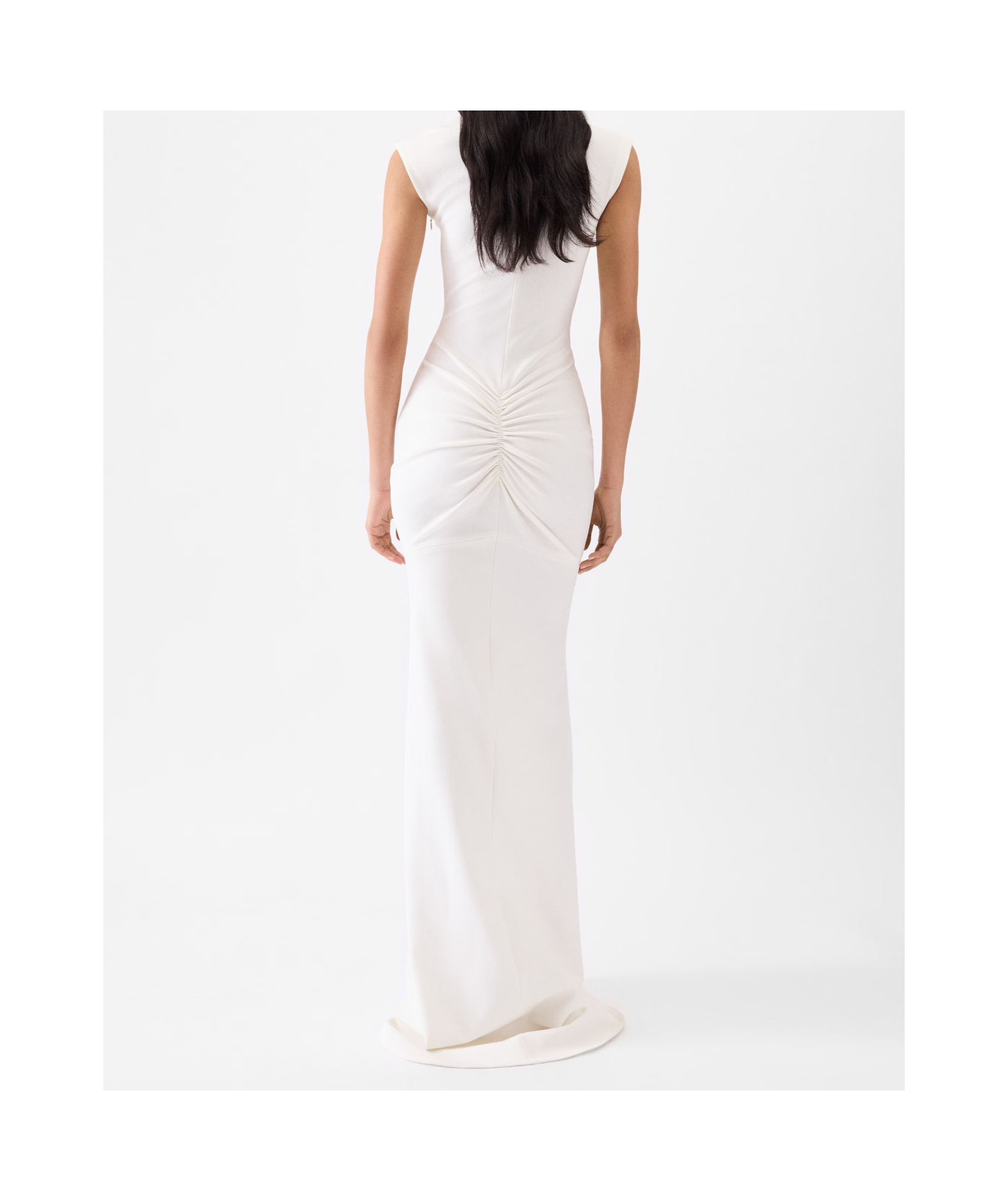 Jacquemus Sleeveless Down Jacket In White