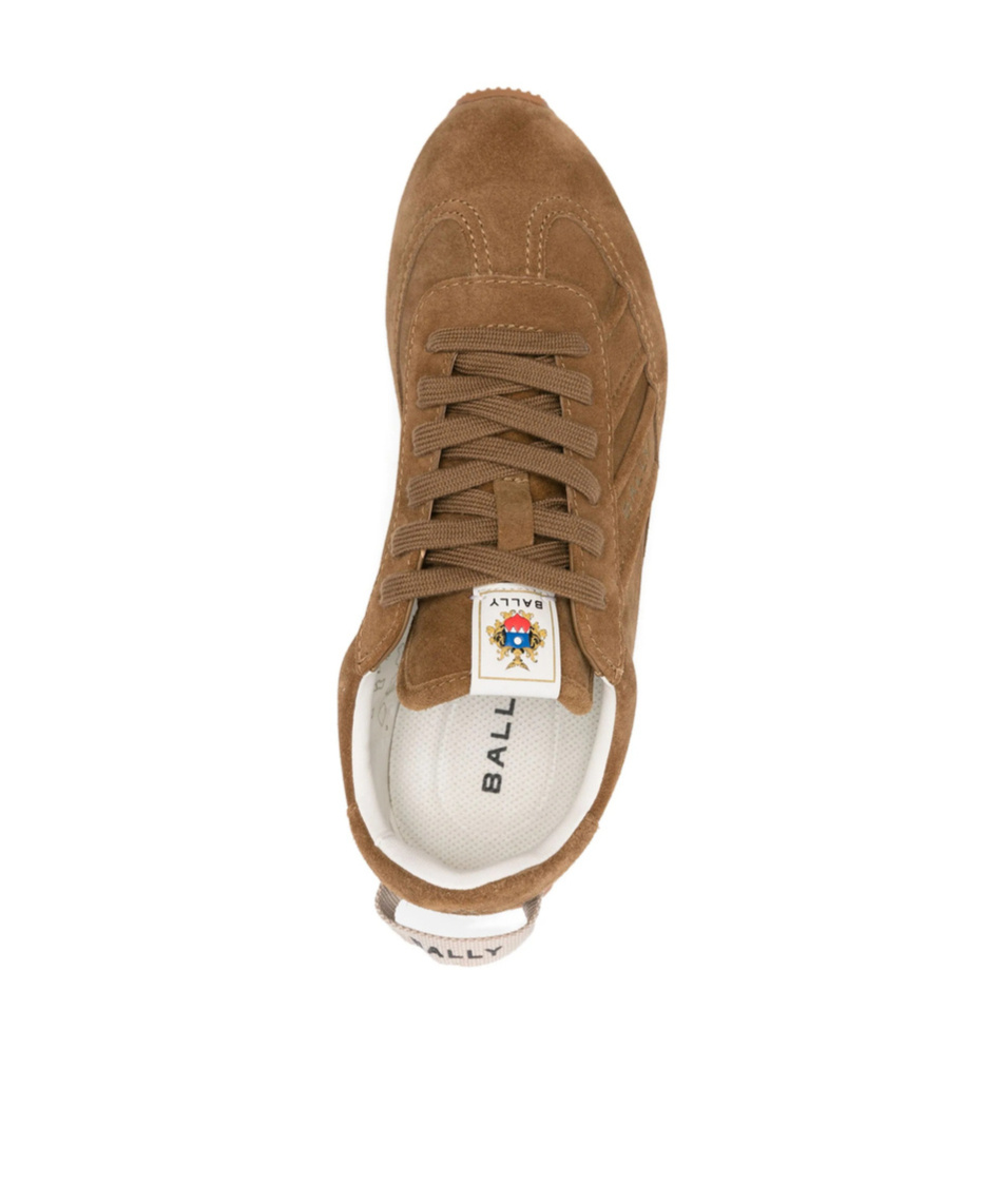 Bally Round-toe Low-top Casual Shoes In Brown