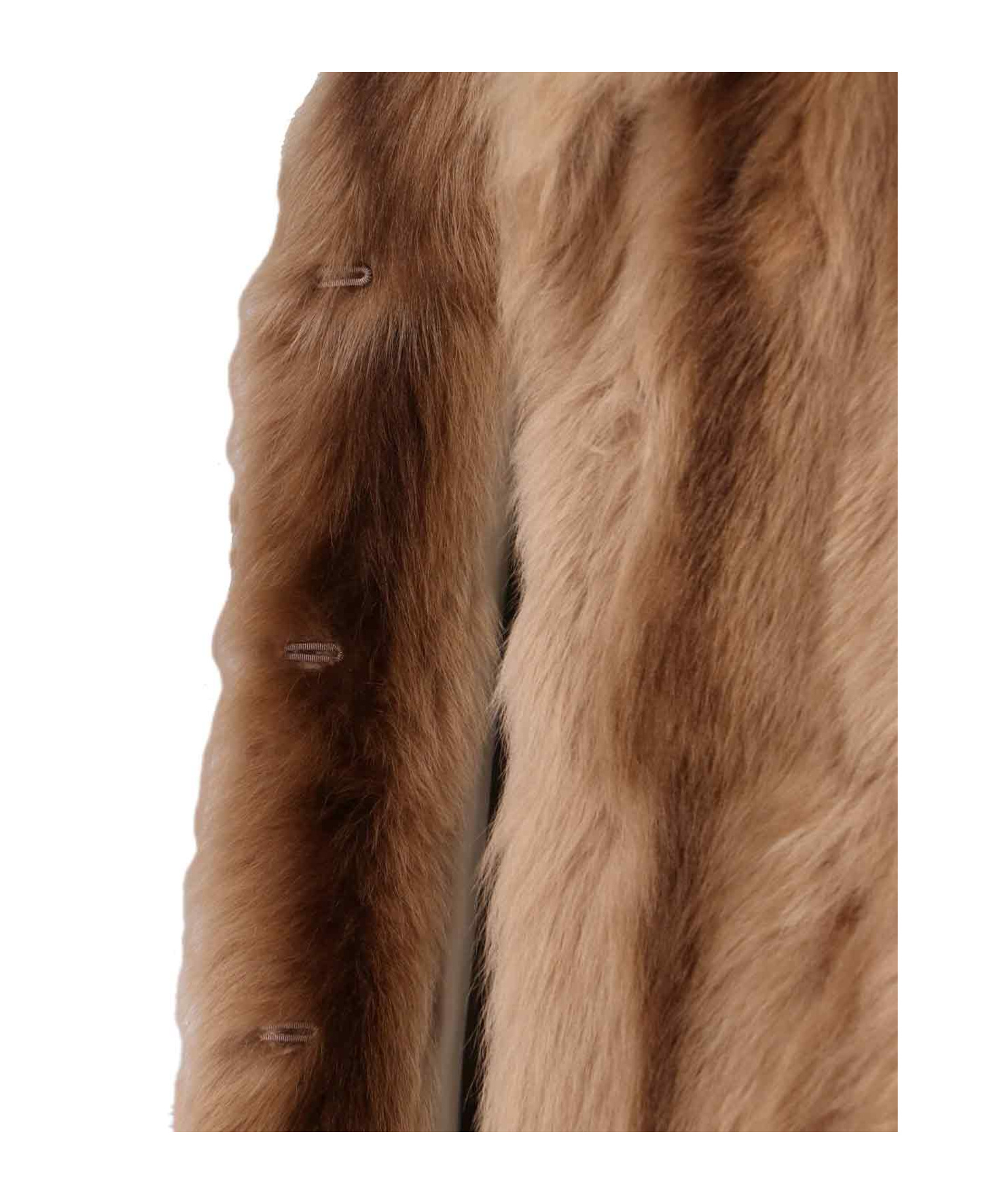 Gucci Oversized Sheepskin Fur In Blue