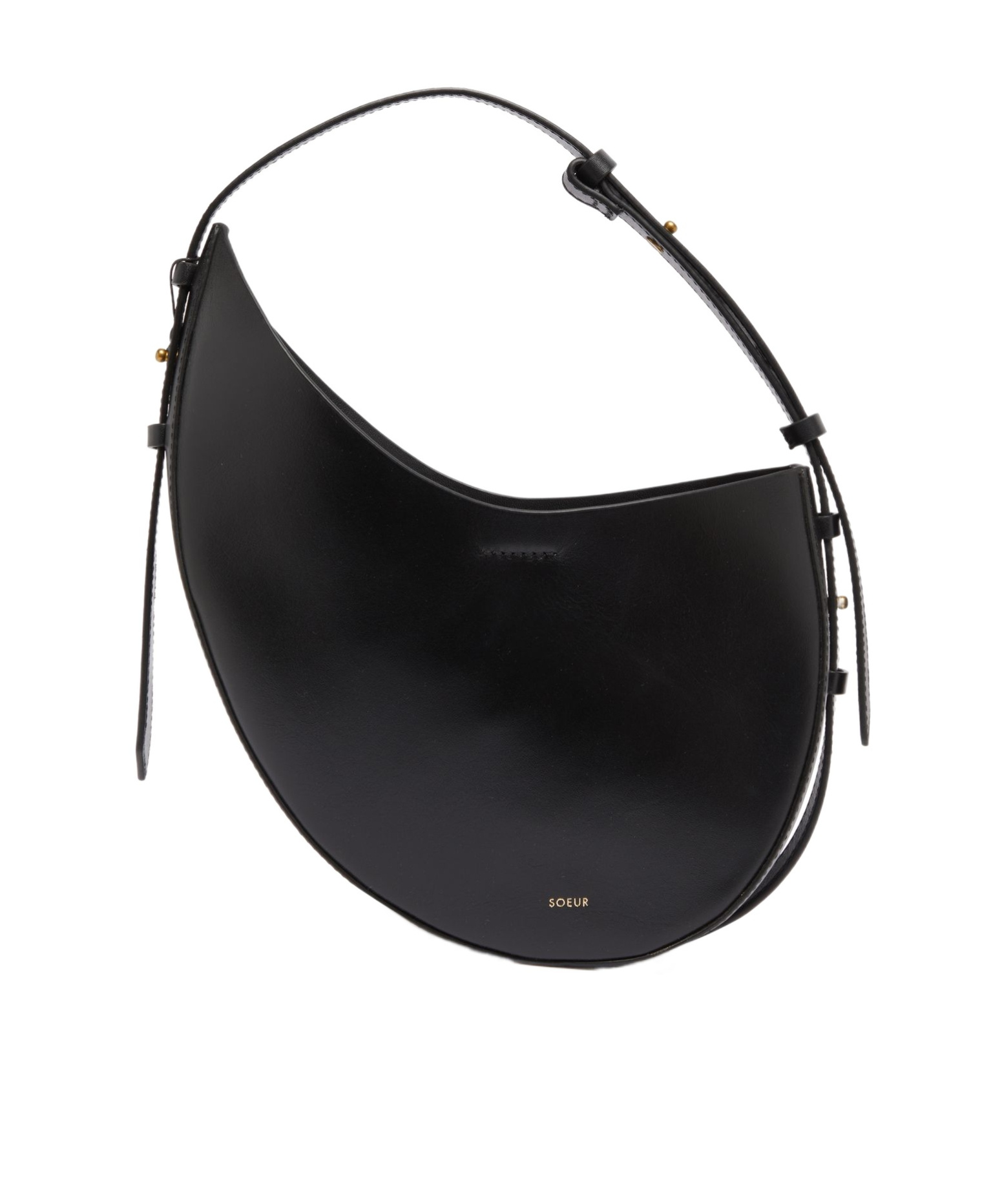 Soeur Adjustable Shoulder Bag In Black
