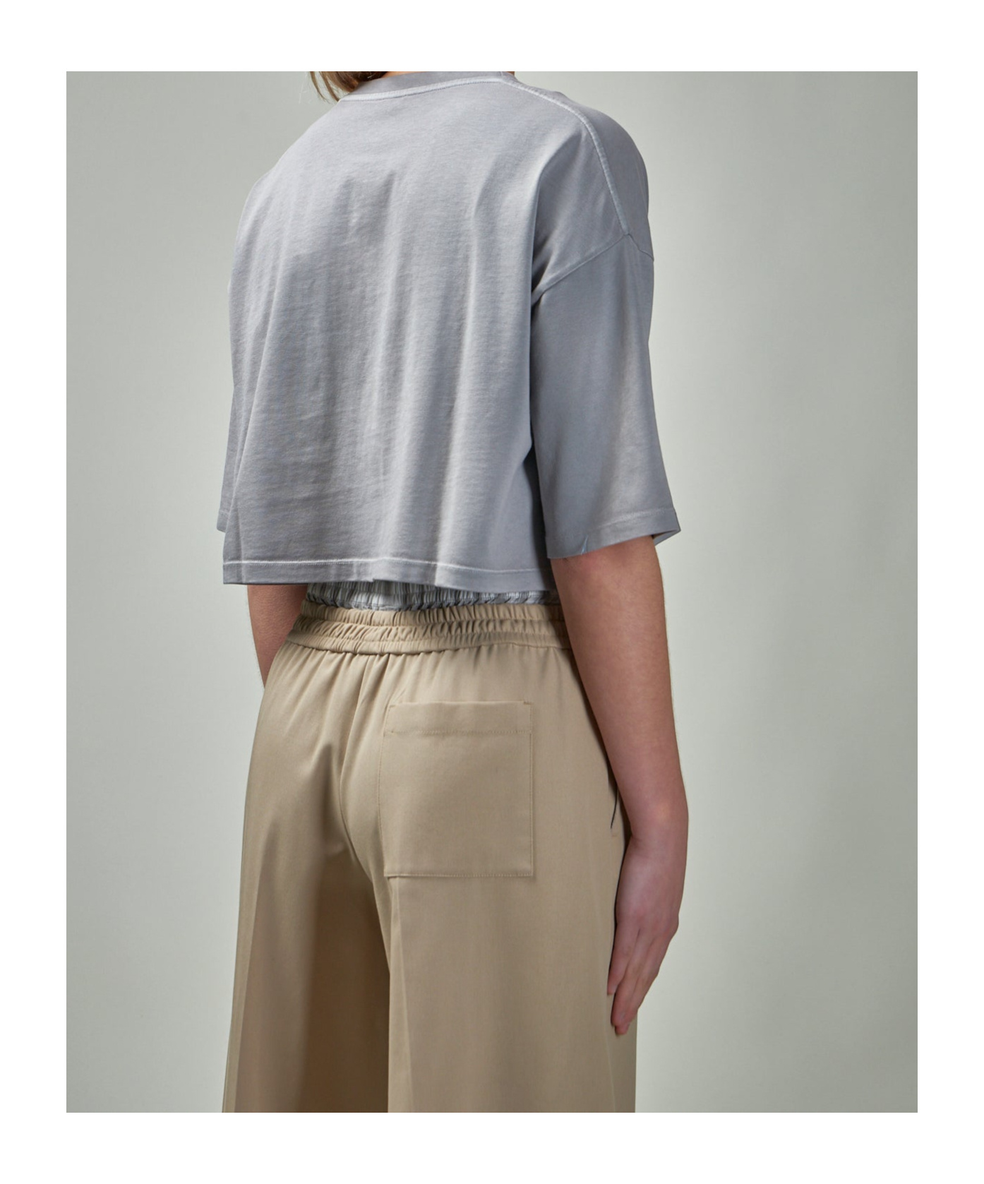 Loewe Short-sleeved T-shirt In Gray