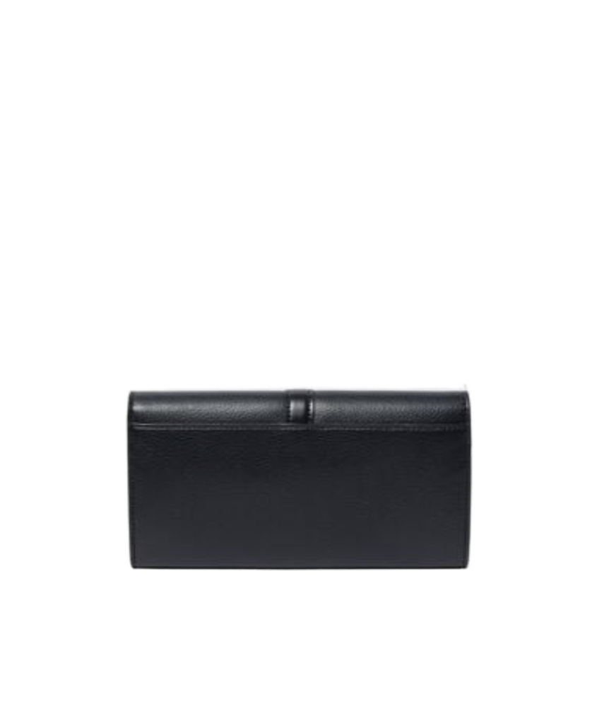 Stella Mccartney Padlock Detailed Wallet In Gold