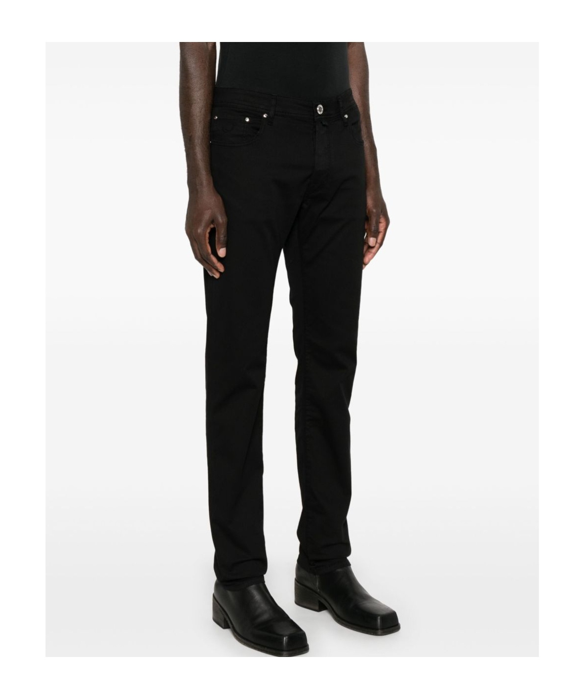 Jacob Cohen Mens Slim Fit Bard Jeans In Black