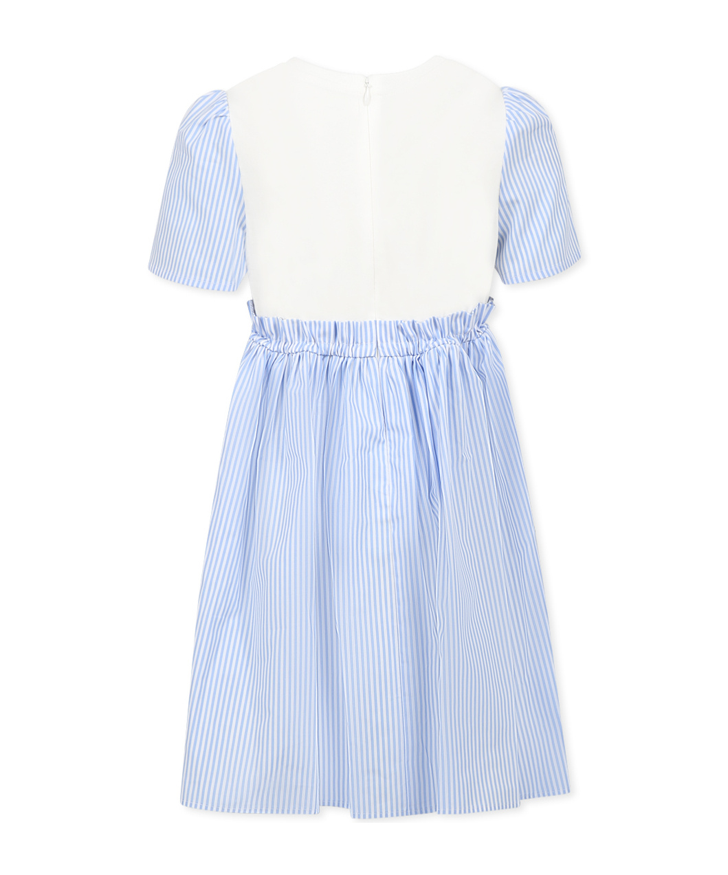 Dolce & Gabbana Short Sleeve Dress In Blue