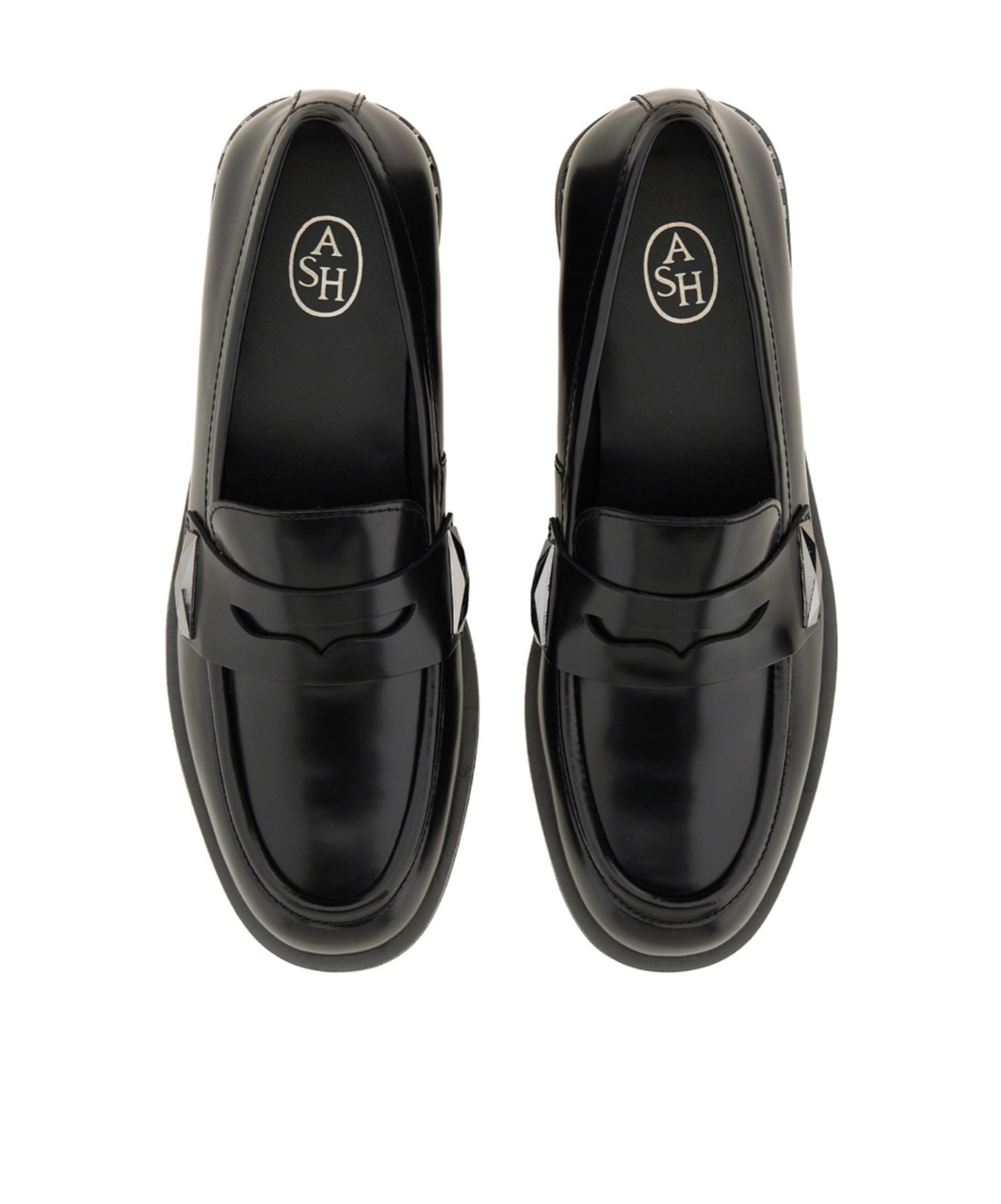 Ash Round-toe Loafers In Multi