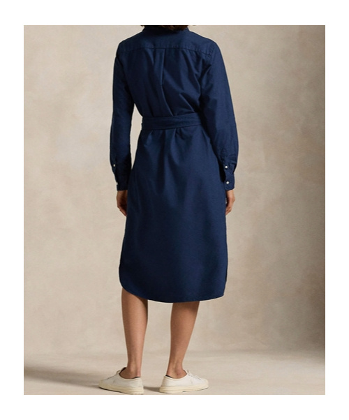Polo Ralph Lauren Shirt Dress In Black