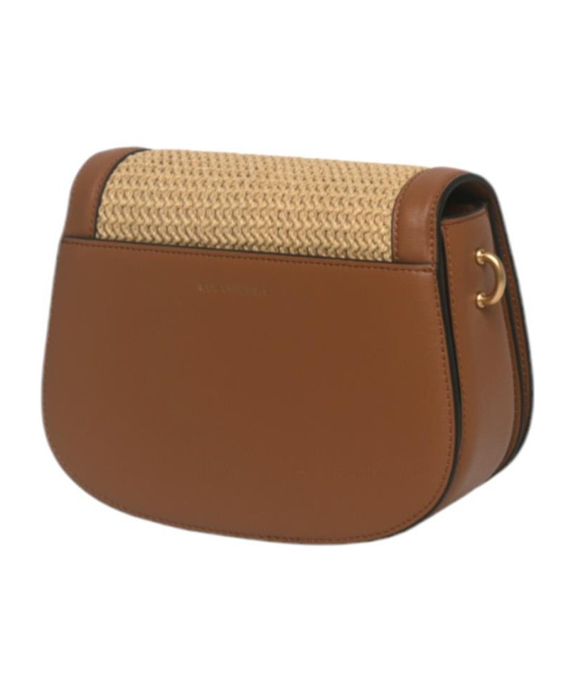Karl Lagerfeld Flip Shoulder Bag In Nude