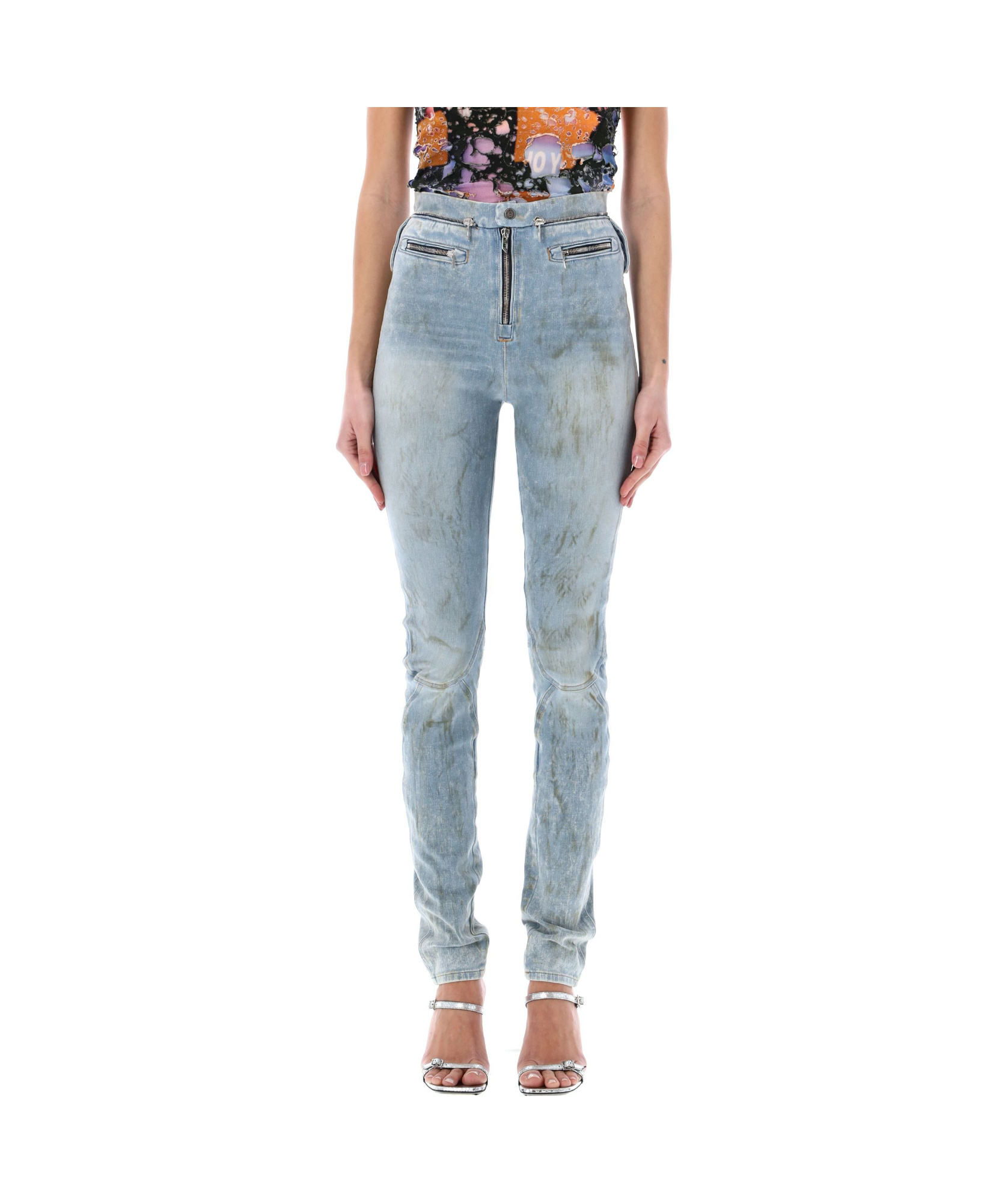 DIESEL DE-ISLA DENIM SKINNY JEANS