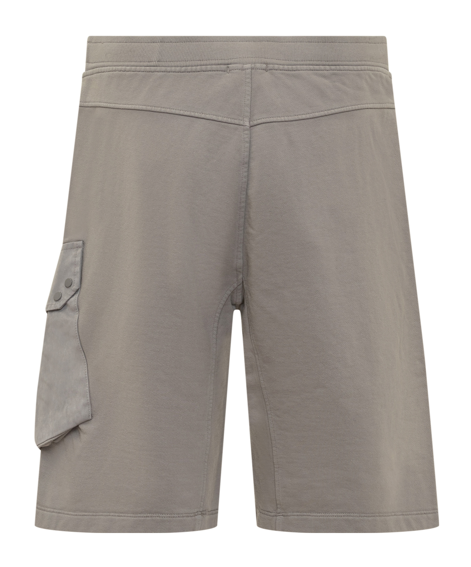 Ten C Shorts With Elastic Waistband In Gray