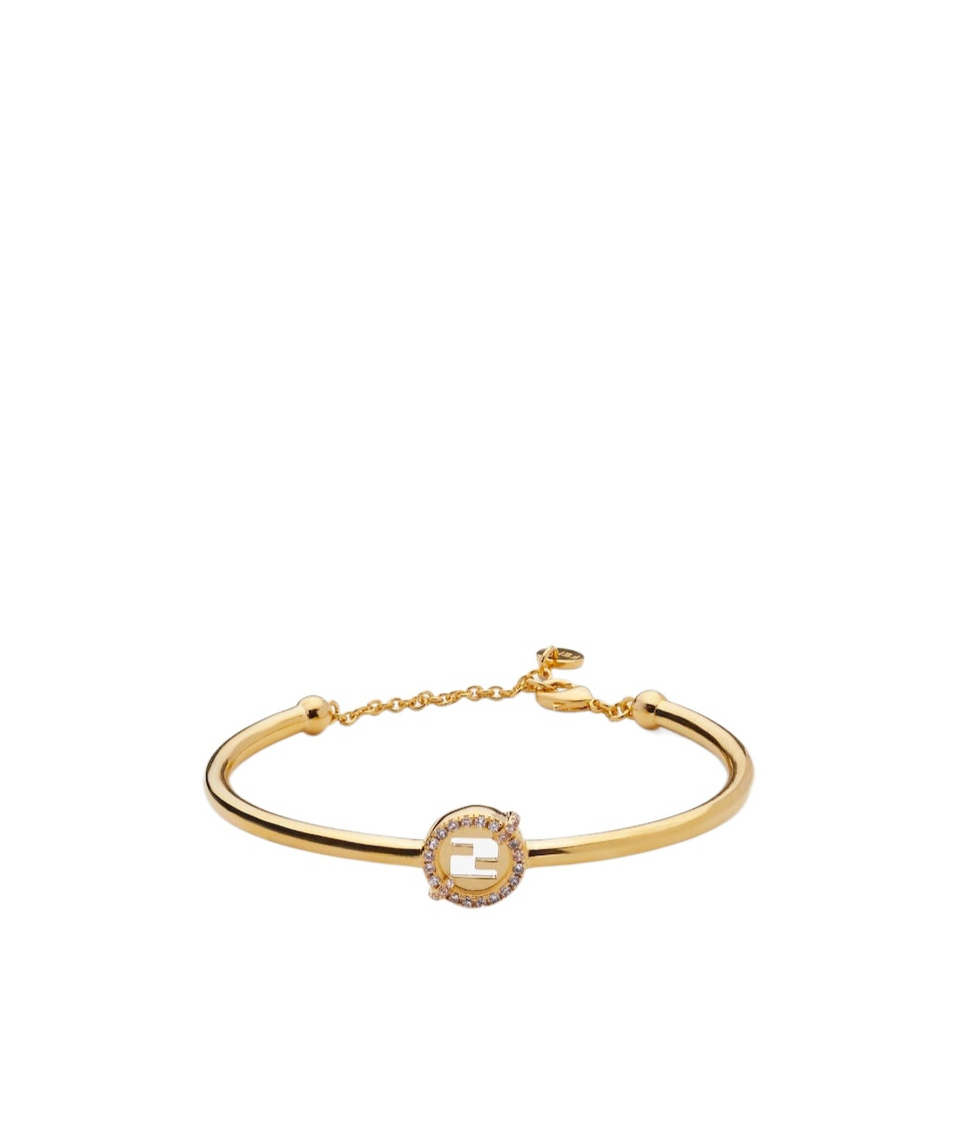 Fendi Gold-colored Bracelet In Gold
