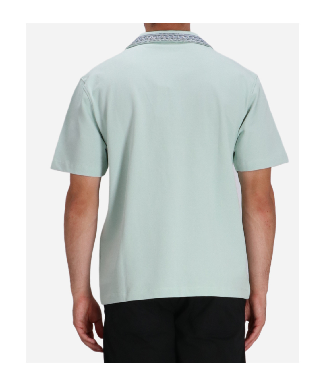 Drôle De Monsieur Short-sleeved Polo Shirt In Blue