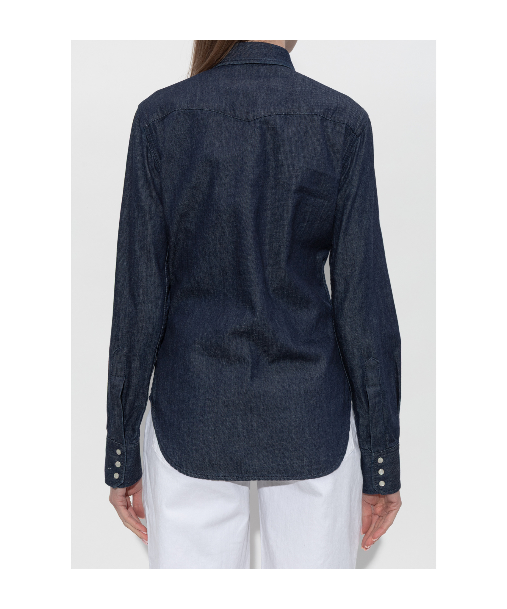 Dsquared2 Pocket Denim Shirt In Blue