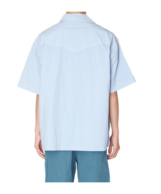 Kolor Casual Short-sleeved Shirt In Blue