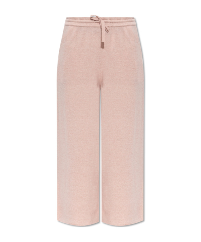 Jil Sander Cashmere Pants In Pink