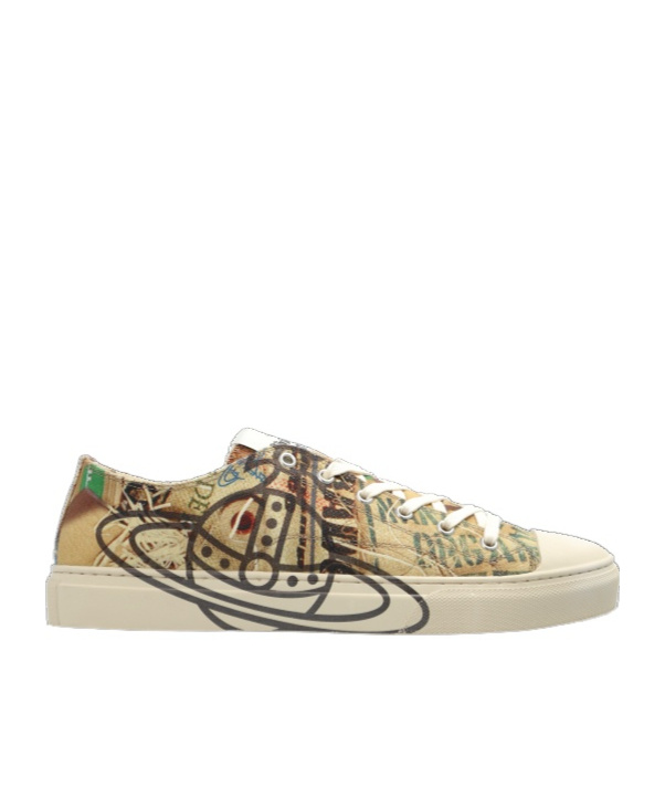 VIVIENNE WESTWOOD LACE-UP LOW-CUT SNEAKERS 