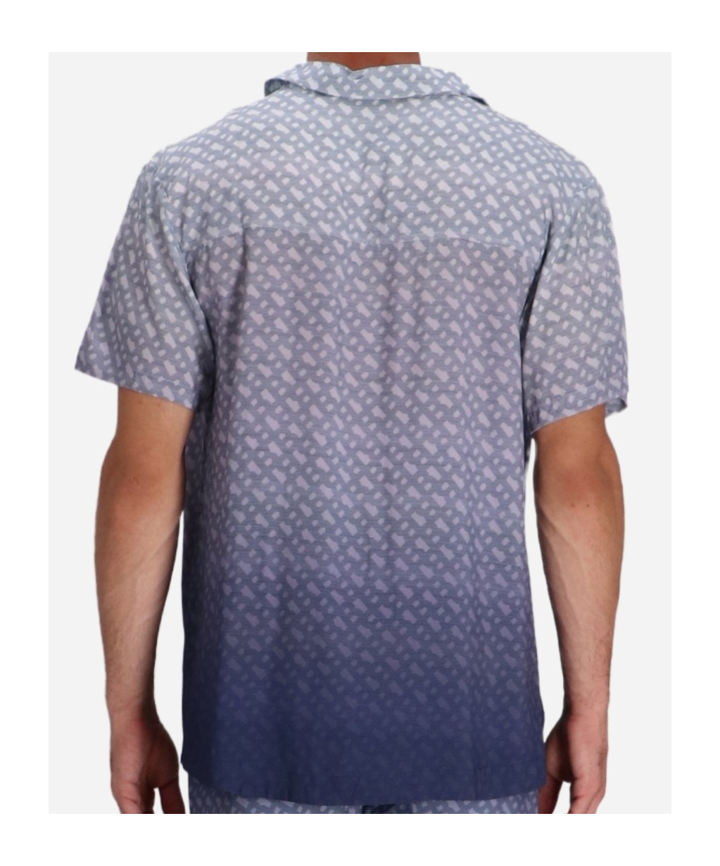 HUGO BOSS LOGO-PRINT SHIRT