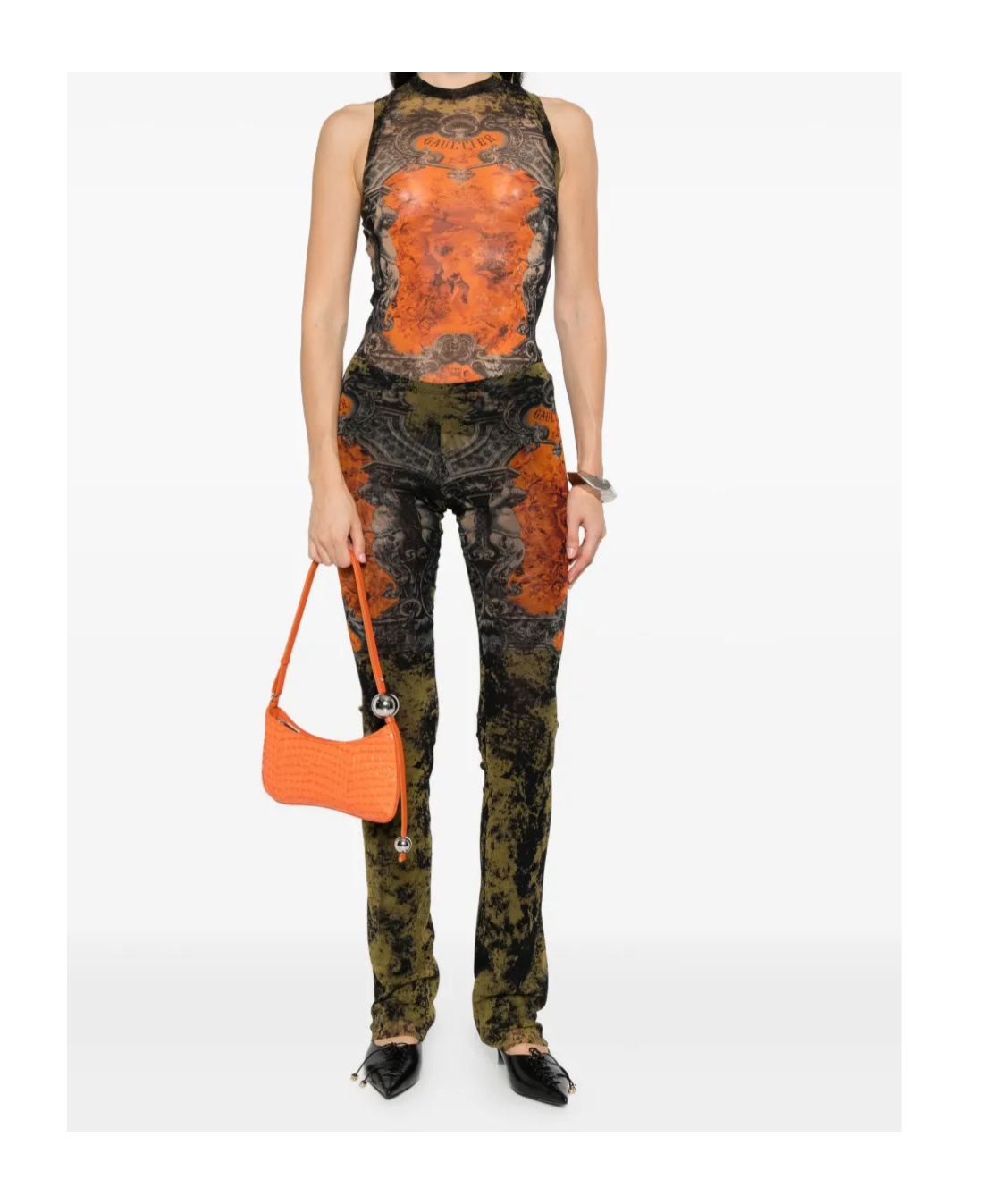 Jean Paul Gaultier The Khaki Médaillon Tank Top