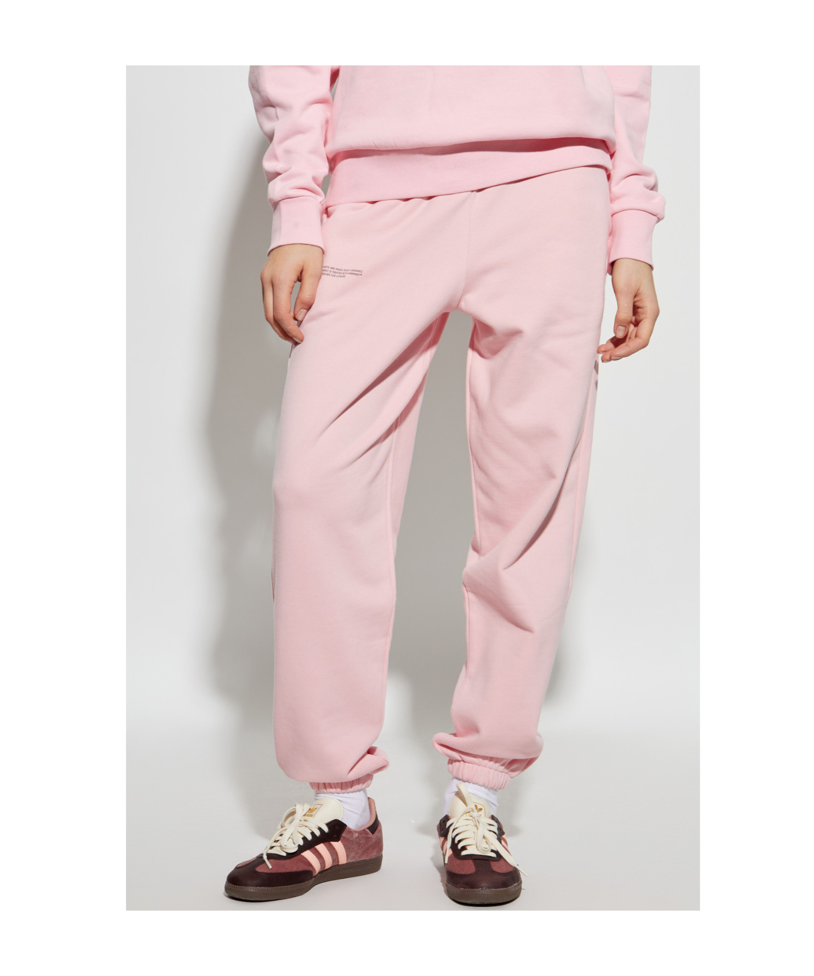 Pangaia Elastic Waist Sweatpants In Pink
