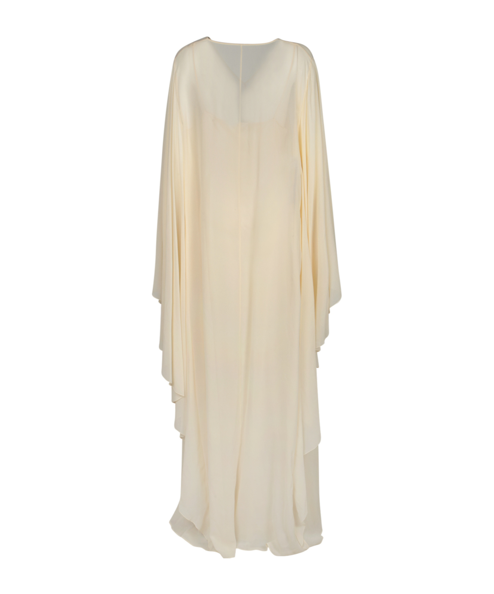 Alberta Ferretti Long Silk Dress In Animal Print