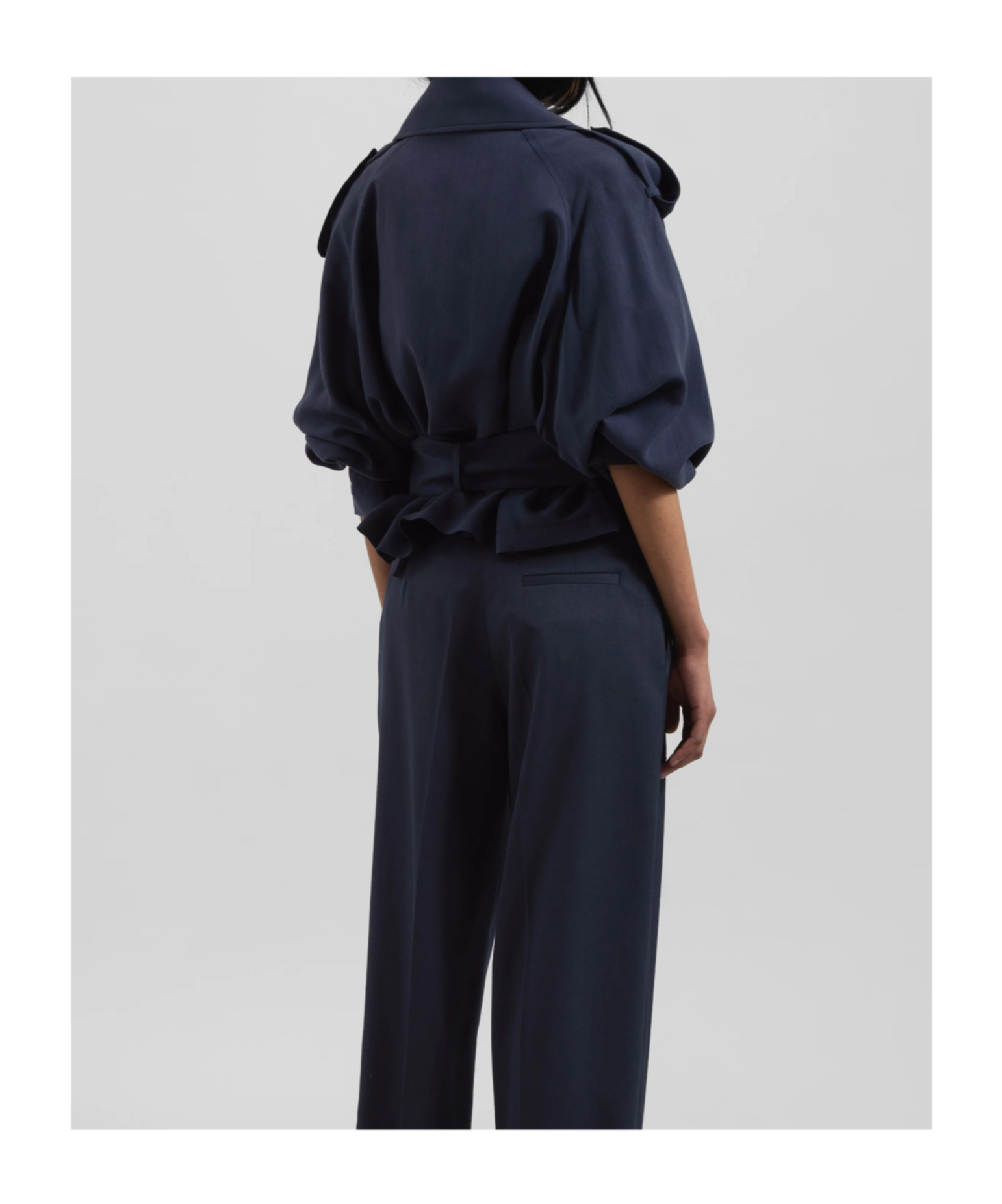 The Frankie Shop Short Trench Coat Simona