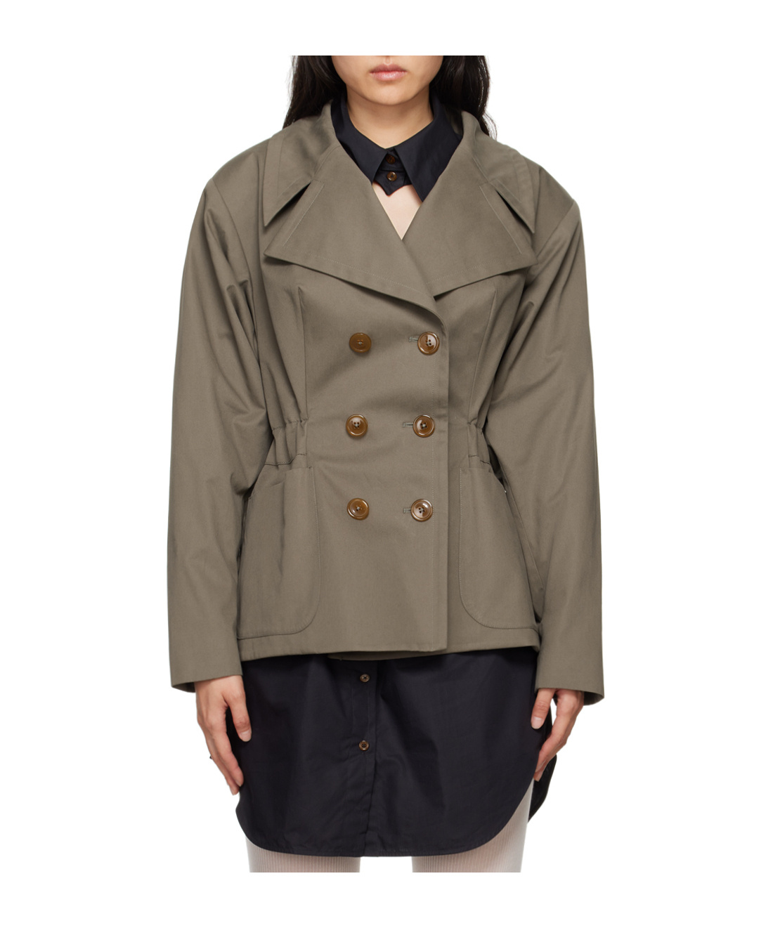 Vivienne Westwood Ella Suit Coat In Gray