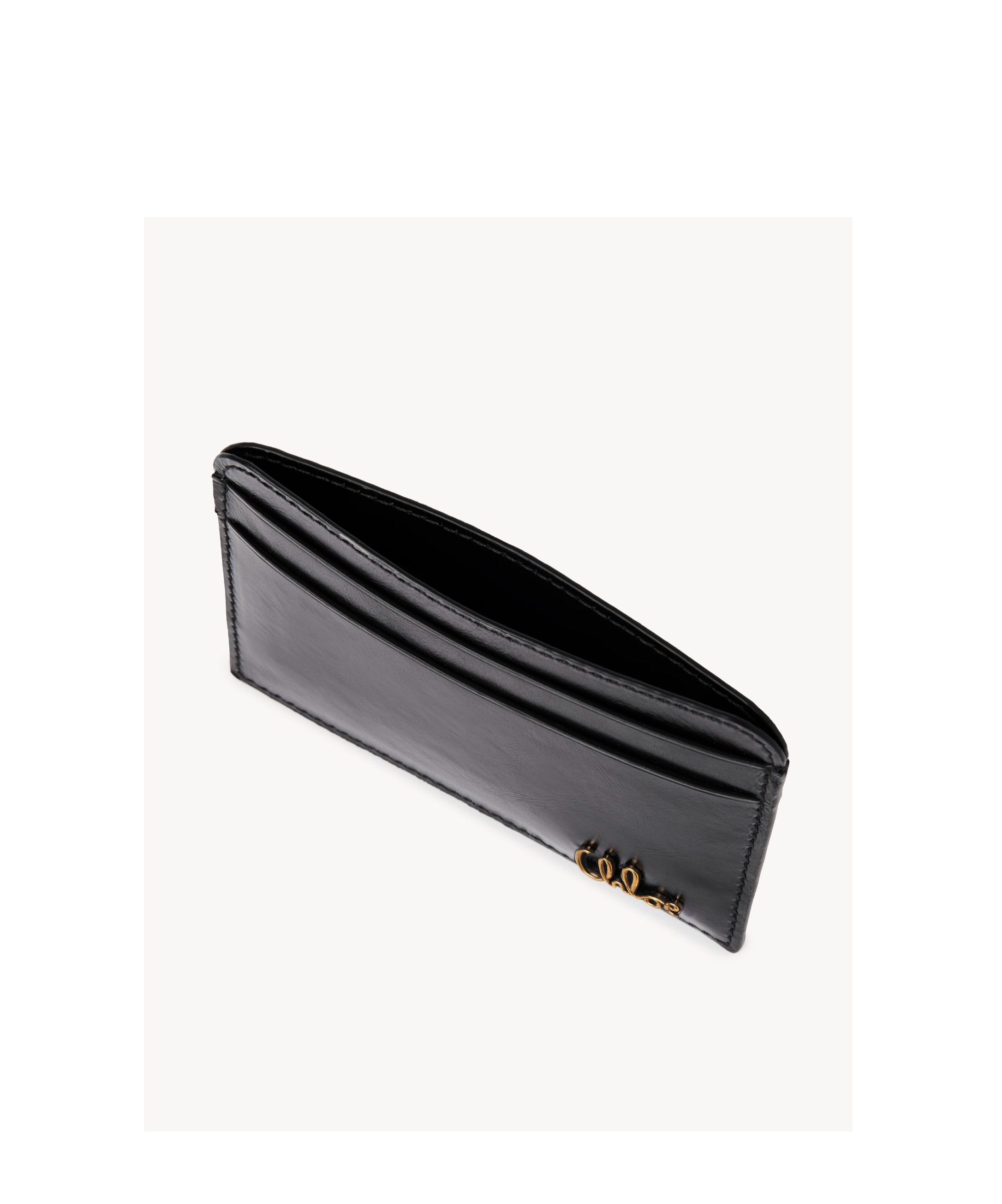Chloé Pattern Card Bag In Black