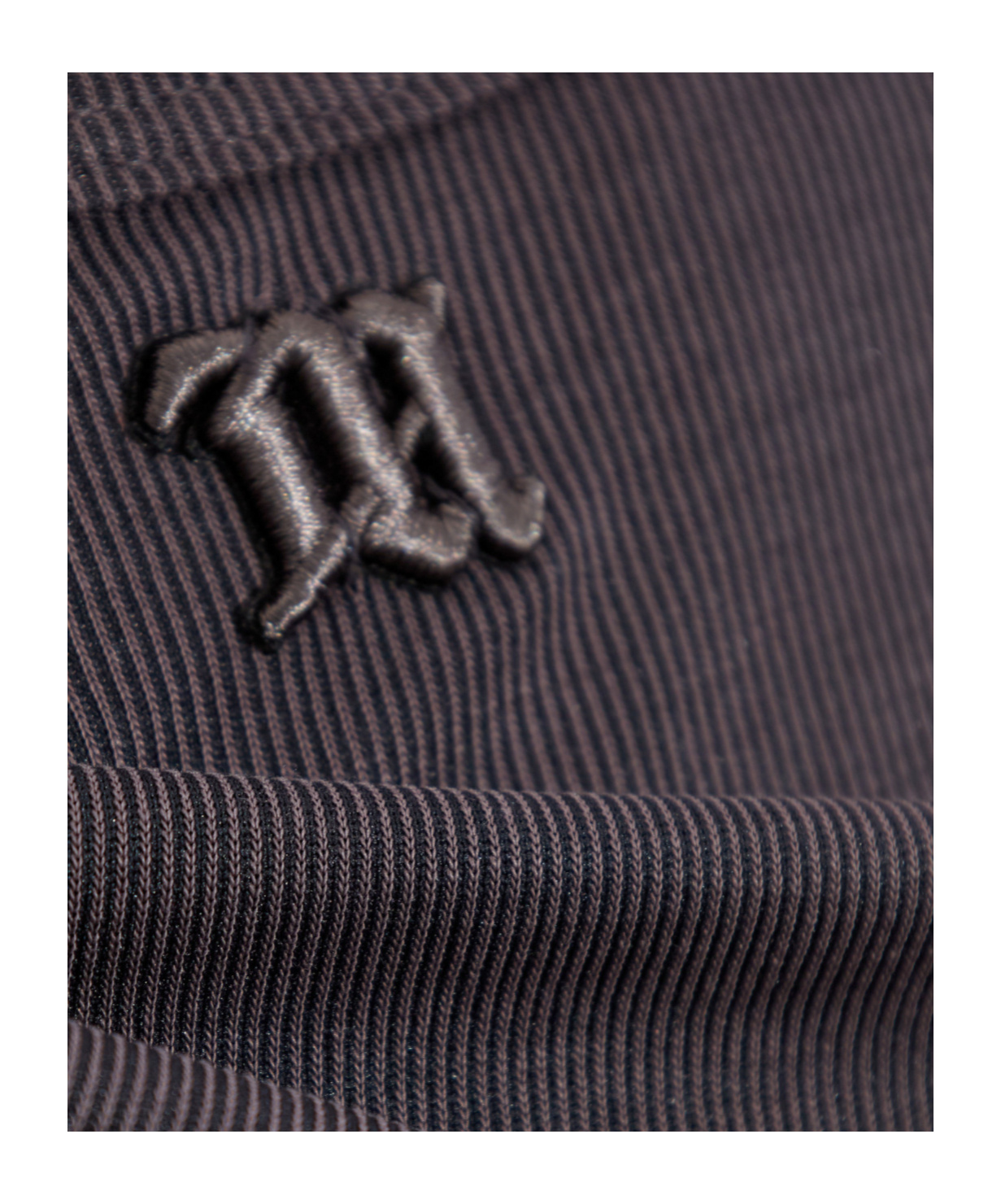 Misbhv Pendulous Ruffle Dress In Gray